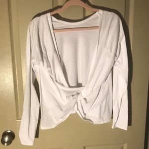 Fabletics Crossback Workout Top L